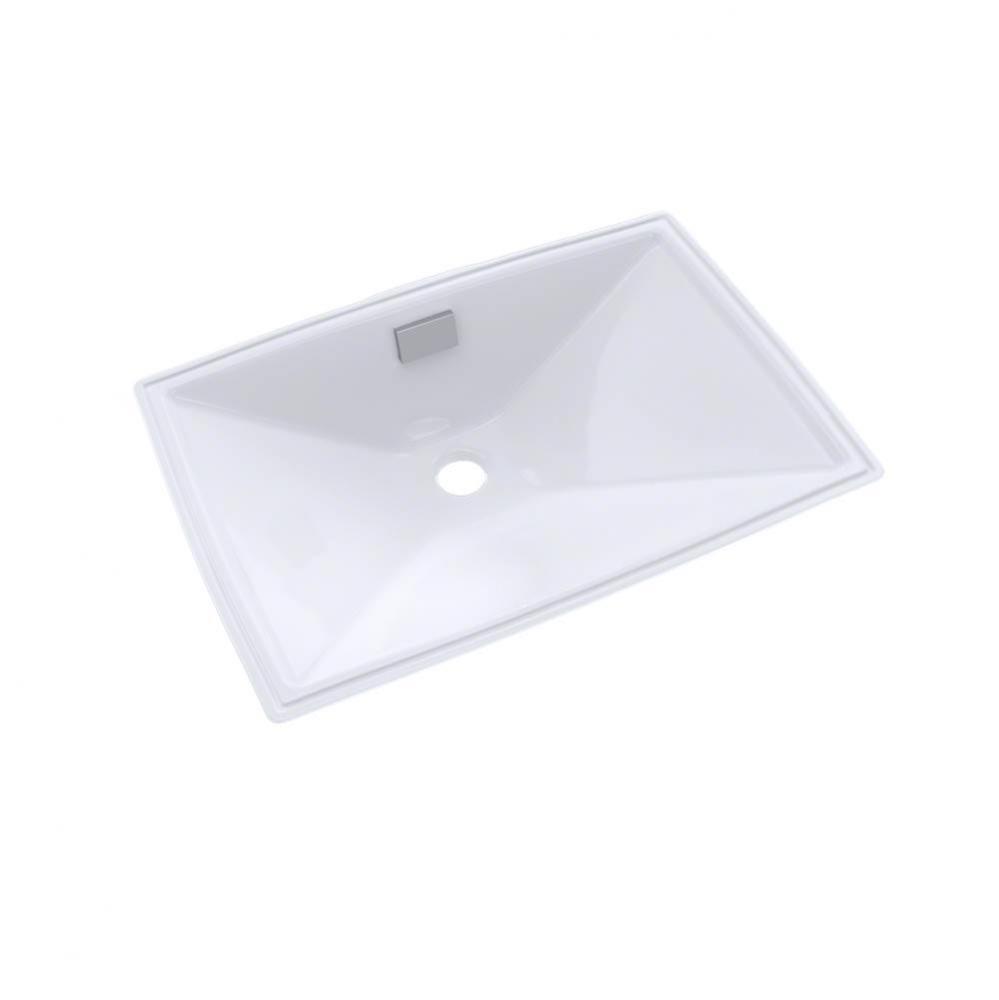 Lloyd® Rectangular Undermount Bathroom Sink, Cotton White