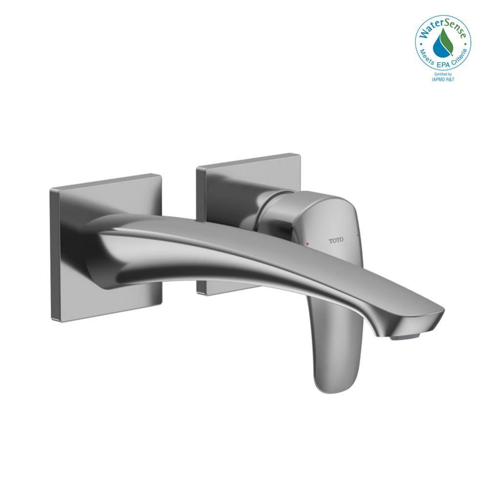 GM 1.2 GPM Wall-Mount Single-Handle Long Bathroom Faucet with COMFORT GLIDE Technology, Polished C