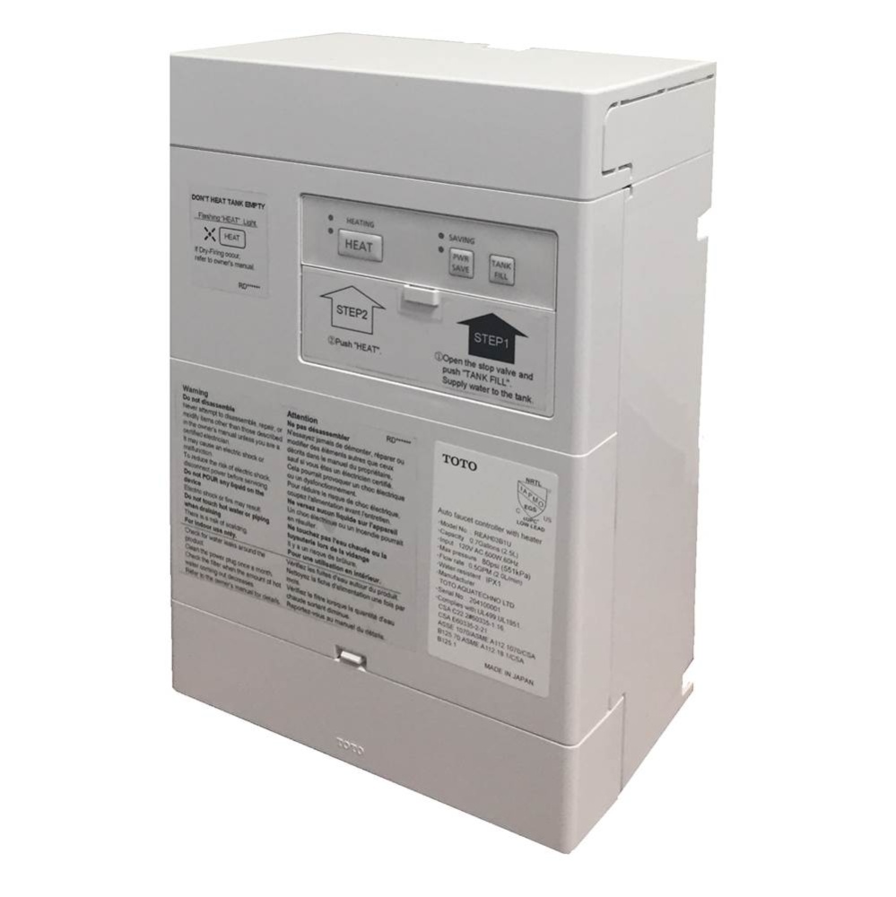 AC Powered 0.5 GPM 10 Second On-Demand Water Supply Heater and Controller for Touchless Spouts