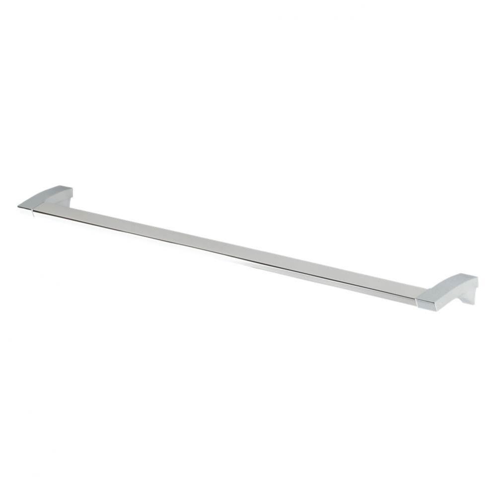 G Series Square 24 Inch Towel Bar, Polished Chrome