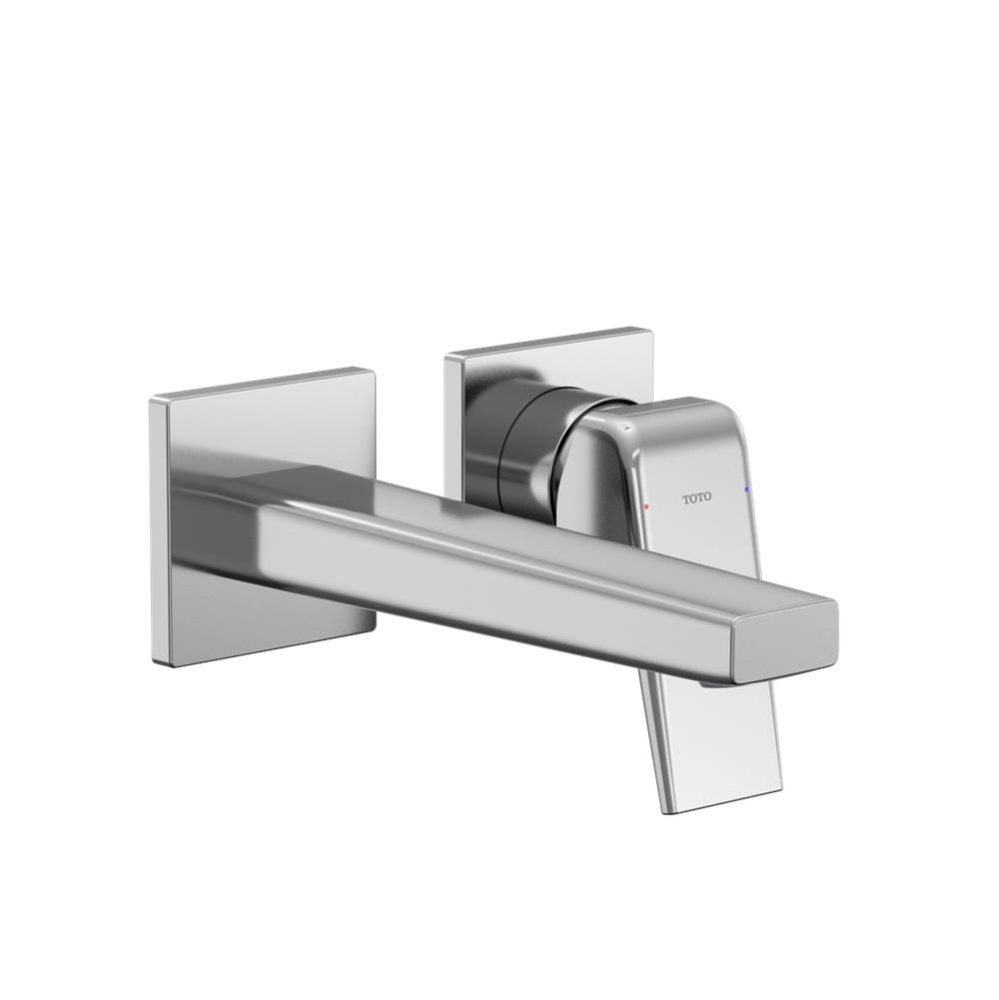 GB 1.2 GPM Wall-Mount Single-Handle Bathroom Faucet with COMFORT GLIDE Technology, Polished Chrome