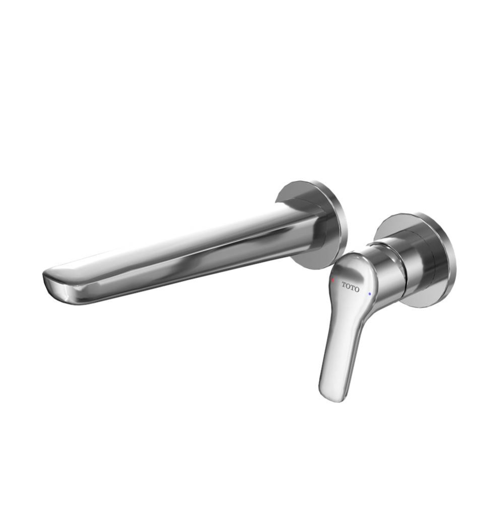 GS 1.2 GPM Wall-Mount Single-Handle Bathroom Faucet with COMFORT GLIDE™ Technology, Polished Chr