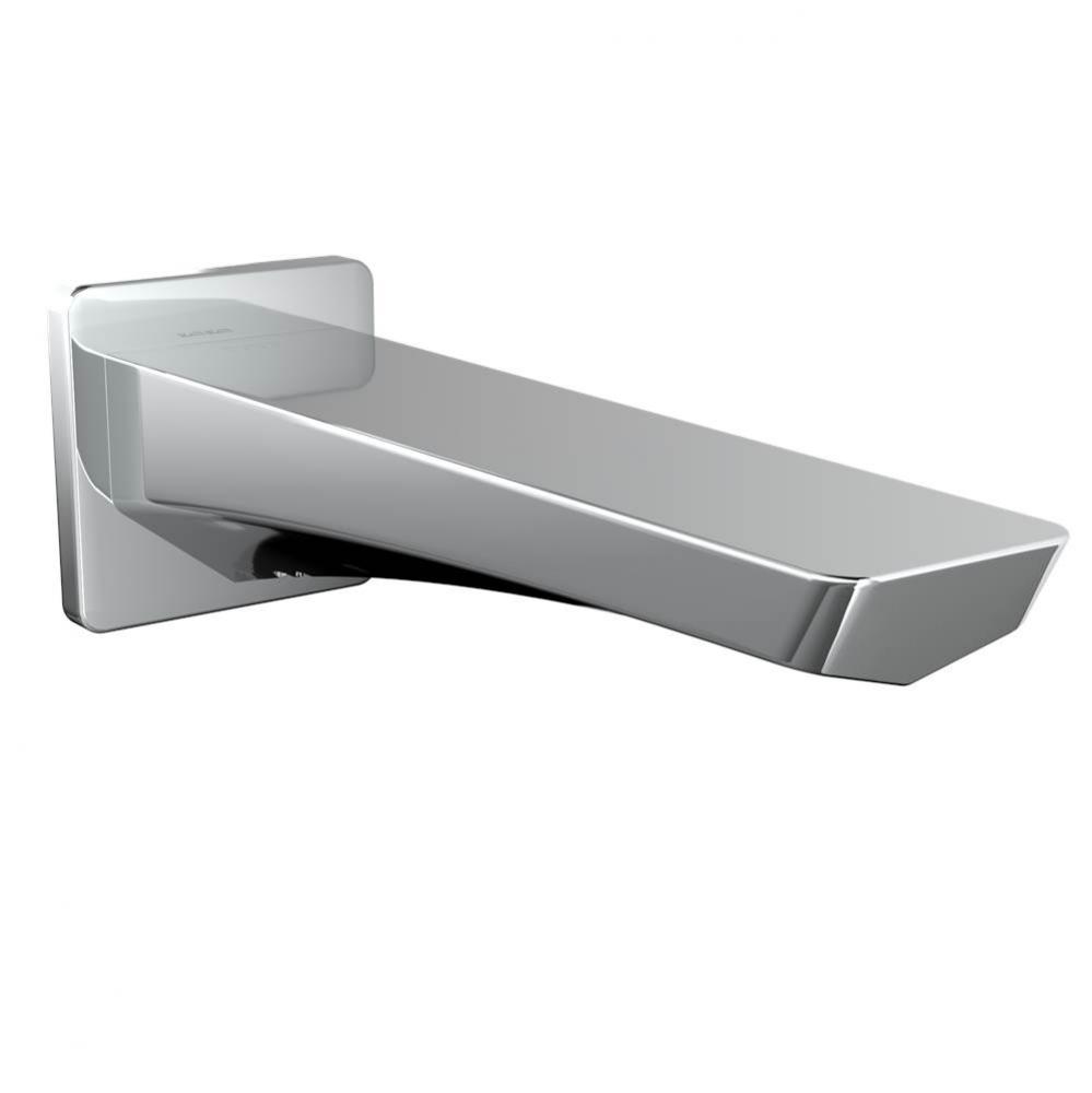 GE Wall Tub Spout, Polished Chrome