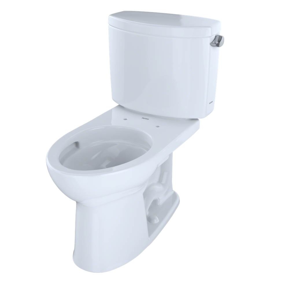 Drake® II Two-Piece Elongated 1.28 GPF Universal Height Toilet with CEFIONTECT and Right-Hand