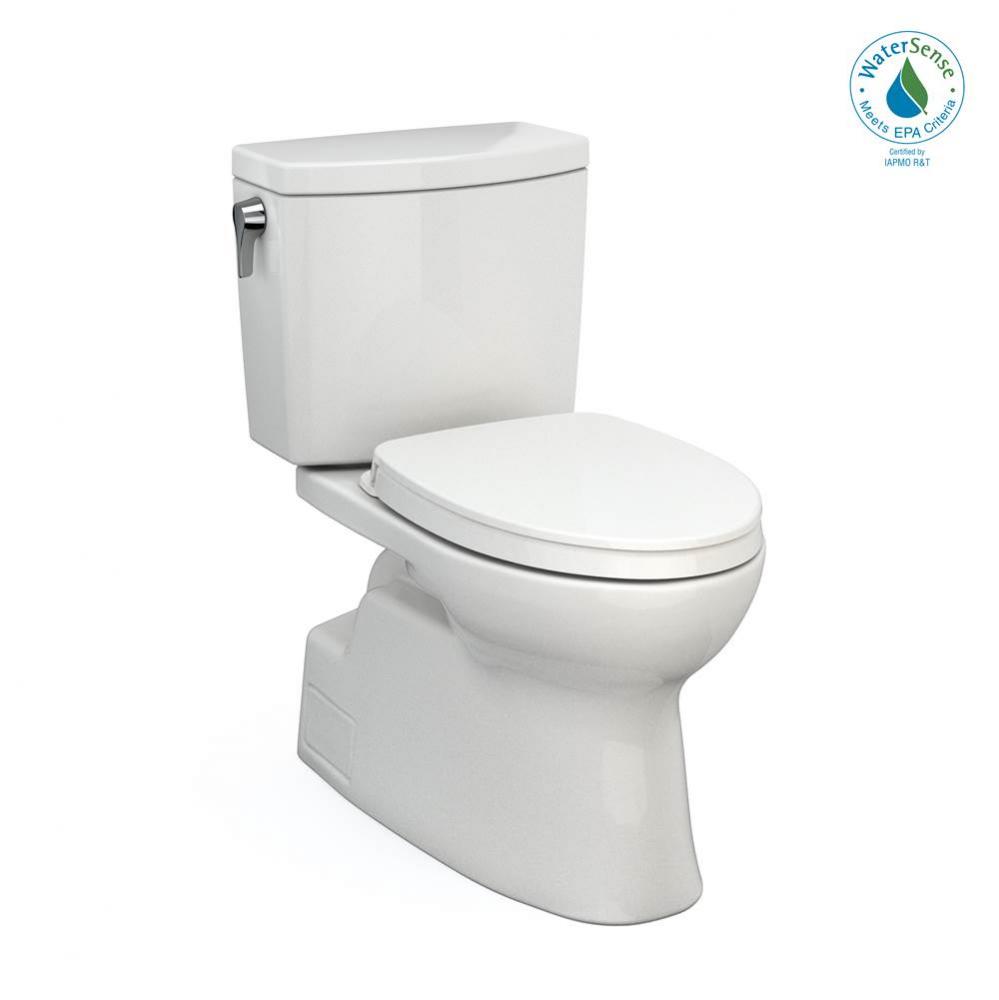 Vespin® II 1G Two-Piece Elongated 1.0 GPF Universal Height Toilet with CEFIONTECT and SS124 S