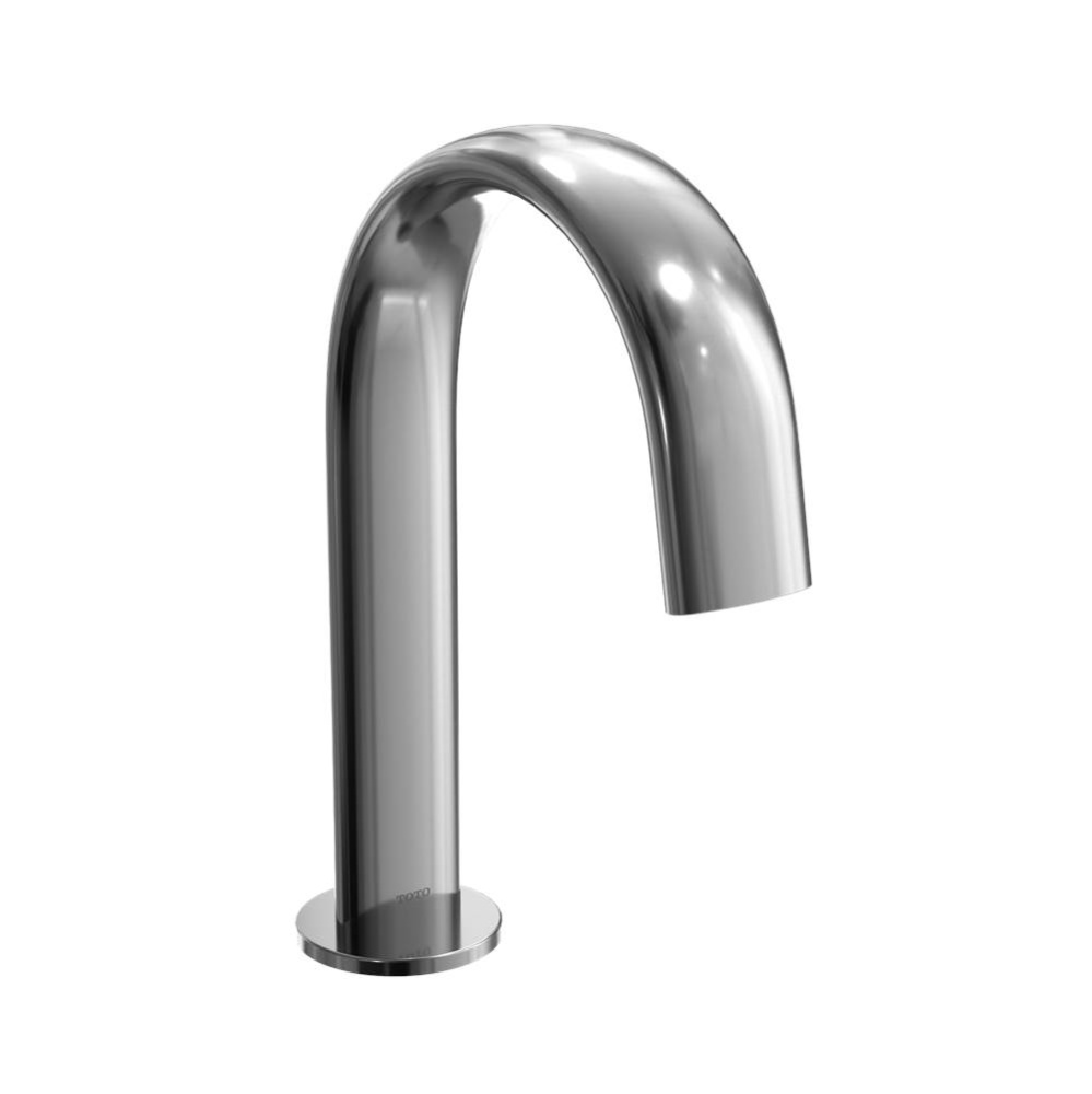 Gooseneck ECOPOWER® or AC 0.5 GPM Touchless Bathroom Faucet Spout, 10 Second On-Demand Flow,
