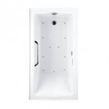 Toto ABR782L#01N3 - Acrylic Airbath Clayton 6032T3 Cotton L Drain