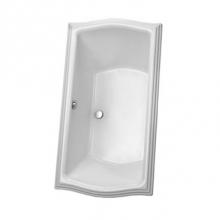 Toto ABY784N#01YPN - Acrylic Soaker Clayton 7236 Cotton Pn Grab Bar
