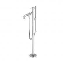Toto TBG11306U#CP - GF Freestanding Bathroom Tub Filler with COMFORT GLIDE™ and COMFORT WAVE™, Polished Chromel
