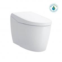 Toto MS8551CUMFG#01 - NEOREST® AS Dual Flush 1.0 or 0.8 GPF Toilet with Integrated Bidet Seat and EWATER+, Cotton W