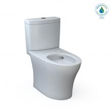 Toto CST446CEMFGN#01 - Aquia® IV Two-Piece Elongated Dual Flush 1.28 and 0.9 GPF Toilet with CEFIONTECT, Cotton Whit