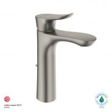 Toto TLG01304U#CP - GO 1.2 GPM Single Handle Semi-Vessel Bathroom Sink Faucet with COMFORT GLIDE™ Technology, Polish