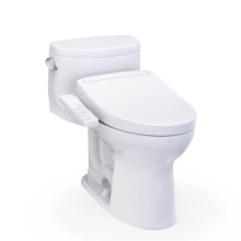 Toto MW6343346CEFG#01 - WASHLET+® Supreme® II One-Piece Elongated 1.28 GPF Toilet and WASHLET+® S2 Bidet Se