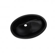 Toto LT597#51 - Dantesca® Oval Undermount Bathroom Sink, Ebony