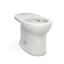 Toto C775CEFG#11 - Drake® Round TORNADO FLUSH® Toilet Bowl with CEFIONTECT®, Colonial White