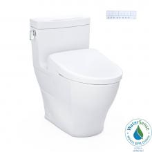 Toto MW6244736CEFG#01 - WASHLET®+ Legato One-Piece Elongated 1.28 GPF Toilet and Contemporary WASHLET S7A Contemporar