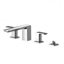 Toto TBG02202U#CP - GR Two-Handle Deck-Mount Roman Tub Filler Trim with Handshower, Polished Chrome