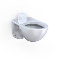 Toto CT728CUV#01 - TORNADO FLUSH® Commercial Flushometer Wall-Mounted Toilet, Elongated,  Cotton White