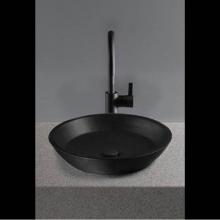 Toto FLT141#83 - Waza Noir Cast Iron Vessel Lavatory - Matte Black