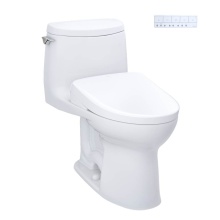Toto MW6044736CUFG#01 - WASHLET®+ UltraMax® II 1G® One-Piece Elongated 1.0 GPF Toilet and WASHLET®+ S7