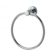 Toto YTT406U#CP - L Series Round Towel Ring, Polished Chrome