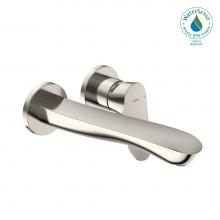 Toto TLG01311U#PN - GO 1.2 GPM Wall-Mount Single-Handle L Bathroom Faucet with COMFORT GLIDE™ Technology, Polished N