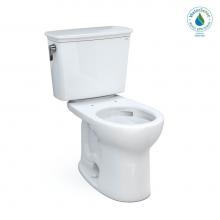 Toto CST785CEFG#01 - Drake® Transitional Two-Piece Round 1.28 GPF Universal Height TORNADO FLUSH® Toilet with