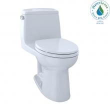 Toto MS854114EG#01 - Eco UltraMax® One-Piece Elongated 1.28 GPF Toilet with CEFIONTECT, Cotton White