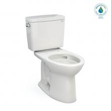 Toto CST776CEFG#11 - Drake® Two-Piece Elongated 1.28 GPF Universal Height TORNADO FLUSH® Toilet with CEFIONTE