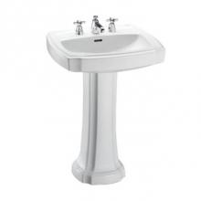 Toto LPT972.8#11 - GUINEVERE 8'' CENTER 24-3/8'' LAV AND PED-COLONIAL WHITE