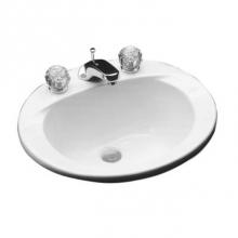 Toto LT501#01 - 1-HOLE 20'' x 17'' SELF RIM LAV COTTON