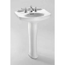 Toto LT642.8#01 - Dartmouth Pedestal Lavatory 8'' Hole Faucet Spacing