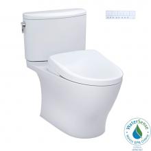 Toto MW4424736CUFGA#01 - WASHLET®+ Nexus® 1G® Two-Piece Elongated 1.0 GPF Toilet with Auto Flush S7A Contemp
