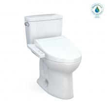 Toto MW7763074CEFG.10#01 - Drake® WASHLET®+ Two-Piece Elongated 1.28 GPF Universal Height TORNADO FLUSH® Toile