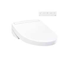 Toto SW3446#01 - WASHLET® S5 Electronic Bidet Toilet Seat with Instantaneous Water Heating, PREMIST and EWATER