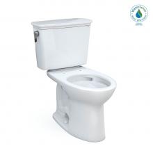 Toto CST786CEFG.10#01 - Drake® Transitional Two-Piece Elongated 1.28 GPF Universal Height TORNADO FLUSH® Toilet