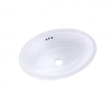 Toto LT643#01 - Toto® Dartmouth® 17-1/4'' X 12-7/8'' Oval Undermount Bathroom Sink,