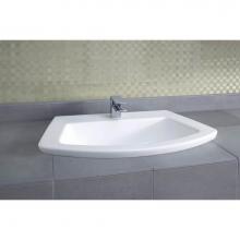 Toto LT963#01 - Soiree Self-Rimming Lavatory Single Hole-Cotton Chrome