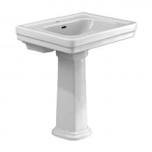 Toto LPT530N#01 - Promenade® 27-1/2'' x 22-1/4'' Rectangular Pedestal Bathroom Sink for Sin