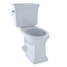 Toto CST404CUFG#01 - Promenade® II 1G® Two-Piece Elongated 1.0 GPF Universal Height Toilet with CEFIONTECT, C