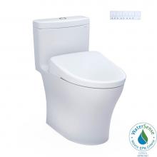 Toto MW6464736CEMFGNA#01 - WASHLET®+ Aquia® IV One-Piece Elongated Dual Flush 1.28 and 0.9 GPF Toilet with Auto Flu