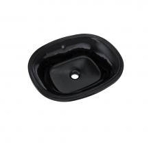 Toto LT483#51 - Maris™ 17-5/8'' x 14-9/16'' Oval Undermount Bathroom Sink, Ebony