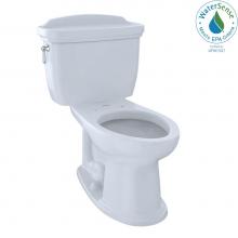 Toto CST754EF#01 - Toto® Eco Dartmouth® Two-Piece Elongated 1.28 Gpf Universal Height Toilet, Cotton White