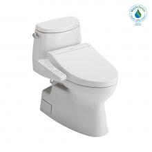 Toto MW6143074CEFG#01 - WASHLET+® Carlyle® II One-Piece Elongated 1.28 GPF Toilet and WASHLET+® C2 Bidet Se
