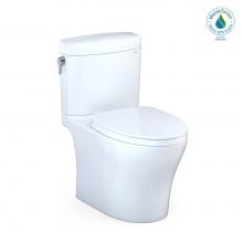 Toto MS436124CEMFGN#01 - Aquia IV® Cube Two-Piece Elongated Dual Flush 1.28 and 0.9 GPF Universal Height Toilet with C