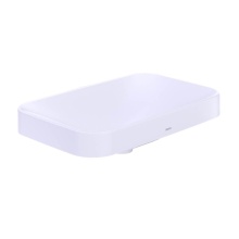 Toto LT426G#01 - Arvina™ Rectangular 23'' Vessel Bathroom Sink with CEFIONTECT, Cotton White
