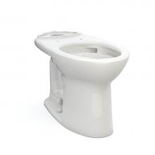 Toto C776CEG#11 - Drake® Elongated TORNADO FLUSH® Toilet Bowl with CEFIONTECT®, Colonial White