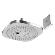 Toto TBW02004U1#CP - G Series 2.5 GPM Multifunction 8.5 inch Square Showerhead with COMFORT WAVE and WARM SPA, Polished