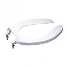 Toto SC534#01 - Elongated Open Front Commerical Toilet Seat without Lid, Cotton White
