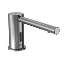 Toto TES201AB#CP - Round S Touchless Auto Foam Soap Dispenser Controller with 3 Liter Reservoir Tank and 1 Spout, Pol